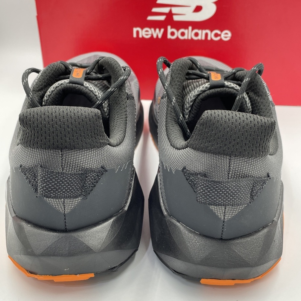 New Balance Dynasoft Nitrel v6 Trail Running Shoes Mens 11 4E WIDE Grey/Orange - Picture 4 of 7